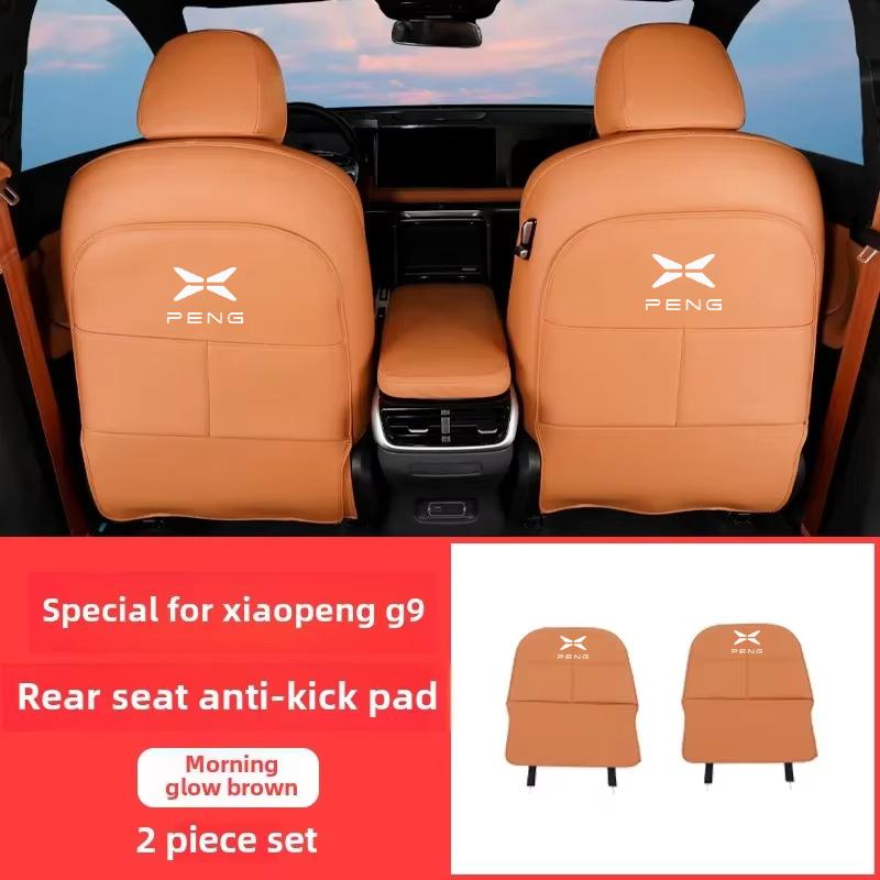 Tappetino Anticalcio per Sedile Auto Per Xpeng G9 XiaoPeng Pelle Protezione Completa AntiGraffio Sedile Tappetino Bracciolo Posteriore Accessori Auto