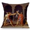 Neoclassicism Home Decorative Napoleon Oil Painting Sofa Throw Pillow Case Rome Spartacus Jacques Luis David Art Cushion Cover