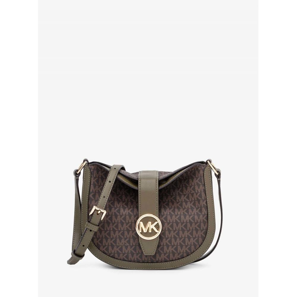

MICHAEL KORS [Специальная цена] GABBY Hobo Crossbody Small MK Signature 35H3G5GC1B310 Оливковый