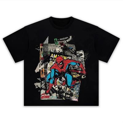 Spider Man Giorno Nuovo Cotone Unisex Maglietta 2026 Film Marvel Girocollo Y2K Manica Corta Uomo Donna T-shirt Estiva Regalo Fan