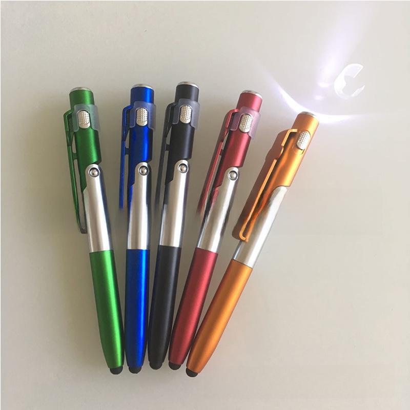 4-in-1 Multifunctional Toy Pen: Folding Light, Phone Holder, LED Light, Ballpoint