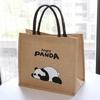 Mickey Mouse Canvas Tote Bag With Double Handles And Inner Pockets For Office And Weekend Trips
