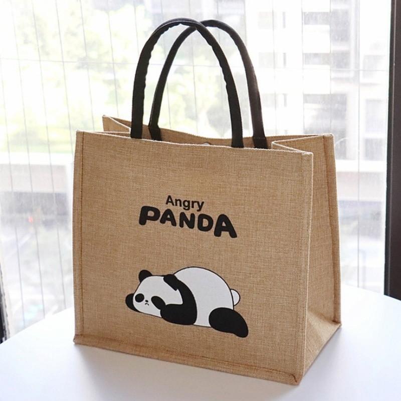 Mickey Mouse Canvas Tote Bag With Double Handles And Inner Pockets For Office And Weekend Trips