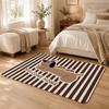 Cute Cartoon Dachshund Puppies Floor Mat Flannel Rug Soft Non Slip Washable Door Mat For Bathroom Bedroom Kitchen Home Decor