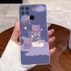 Casing For Realme Narzo 50A Fundas Capa Clear Silicone Jelly Soft TPU Back Cover Cute Rabbit Cat Dinasaur Phone Case Coque