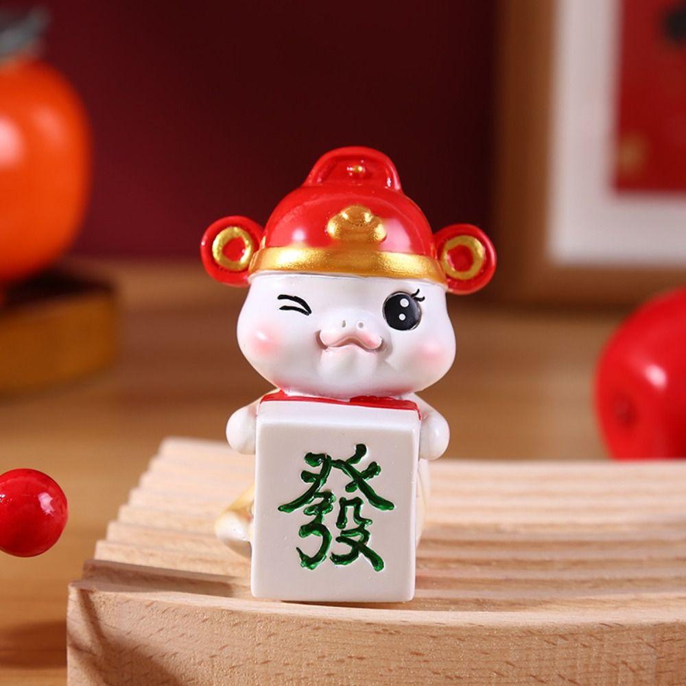 Cute New Year Snake Figurine Traditional Small Snake Ornament  New Year Decoration Gifts