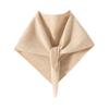 100% Pure Cashmere Women's Knit Triangle Scarf - Neck Warmer & Protector for Autumn/Winter