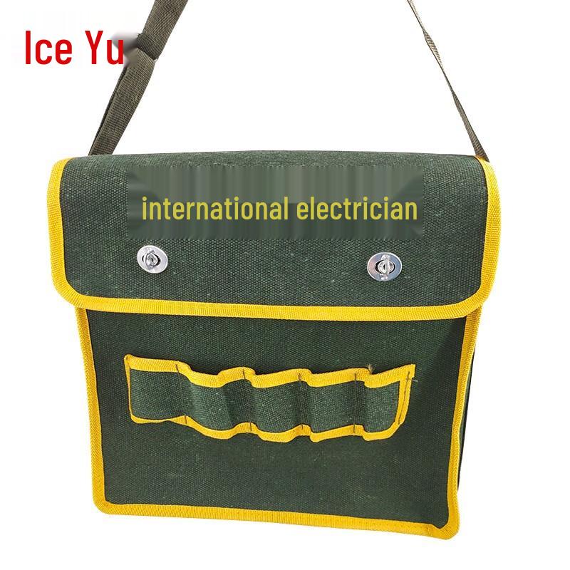 Bingyu Heavy-Duty Electrician & Plumbing Tool Bag 35x30x10cm