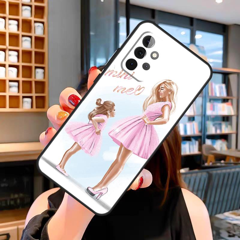 Mom Daughter Girl Son Dad Case For Samsung Galaxy A14 A34 A54 A31 A41 A51 A71 A13 A33 A53 A12 A22 A32 A52 S Cover