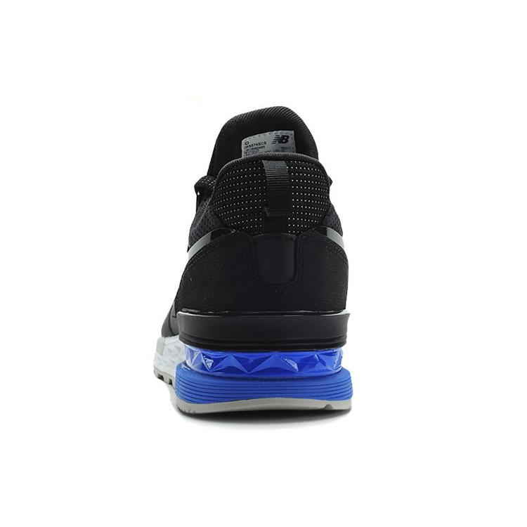 New Balance 574 Black White Blue