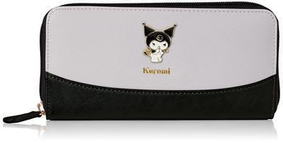 Carteira Longa ARDIE Bicolor SR12 Kuromi Feminina