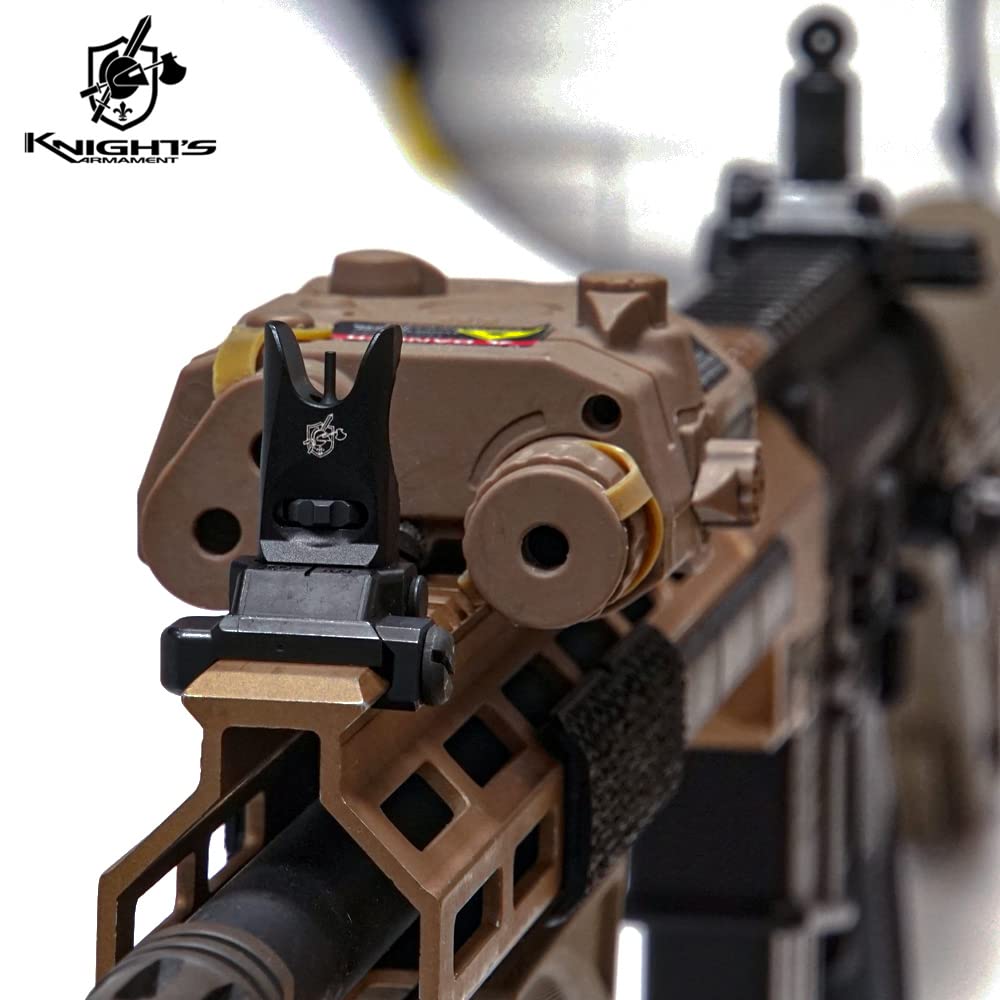 Officially Licensed KAC M4 Knight Armament Folding Front Sight, Steel & High-Hardness Aluminum / BUIS - Folding Micro Front Sight