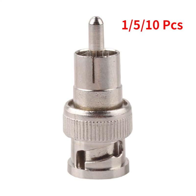 

BNC Male to RCA Male Coax Cable Converter Adapter for CCTV Camera 1pcs