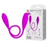 Rechargeable Dual Vibrator 7 Speeds Double Head Jump Egg Bullet Dildo Vibrator Anal Butt Plug Adult Sex Toy For Couple Men Women