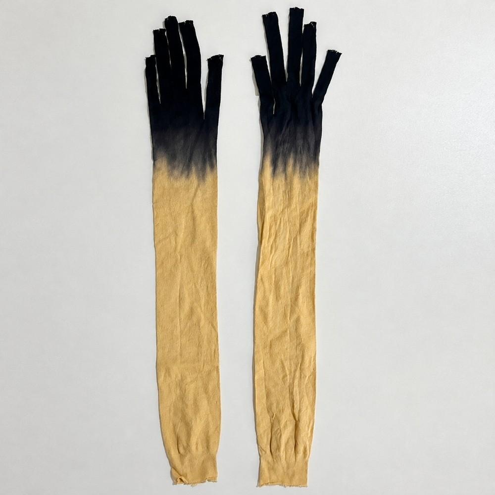 Transparent Sunscreen Mittens Ultra-thin Mesh Full Finger Gloves Dress Gloves