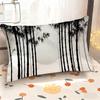 Bamboo Pattern Rectangle Pillowcase Suitable For Sofa Bedroom Car Pillow Cover Cushion Rectangular Back Cushion