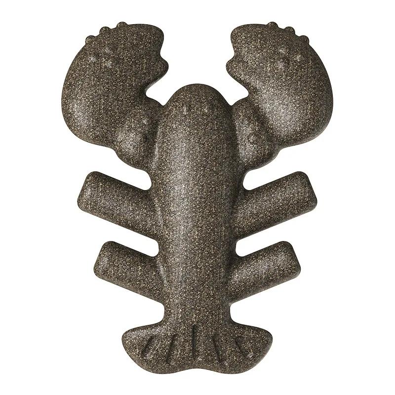 

Lobster Shaped Dog Chew Toy for Aggressive Chewers Interactive Tug of War Game Molar Toothbrush Toy Anxiety Relief Pet Supplies XS коричневий