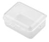 Corded earplugs with a storage container