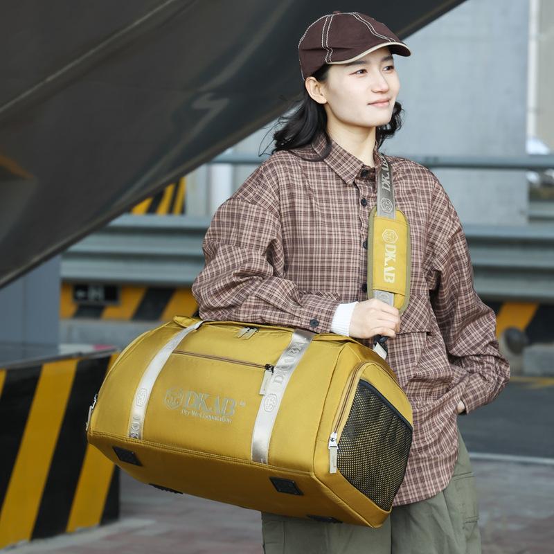 New gym bag short distance duffle bag shoulder bag portable short travel bag clothes storage bag duffle bag waterproof