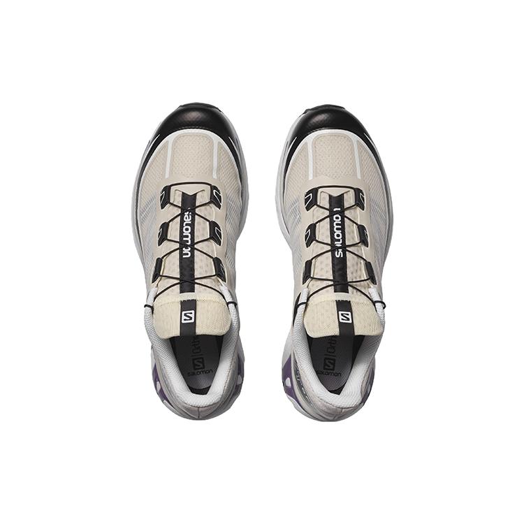 SALOMON XT 6 Fuß 'Beige Schwarz Lila' 414705
