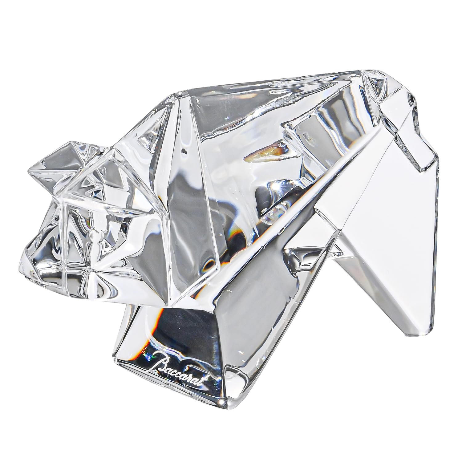 

Хрустальная фигурка свиньи оригами Baccarat, декоративное украшение, 1762692 [Параллельный импорт]