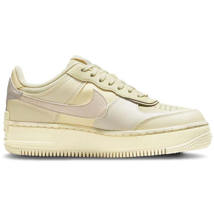 New Nike Air Force 1 Low Shadow Coconut Milk Women's CU8591-102
