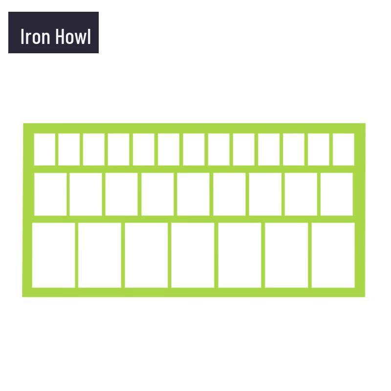 Iron Roar Multi-functional Mapping Ruler