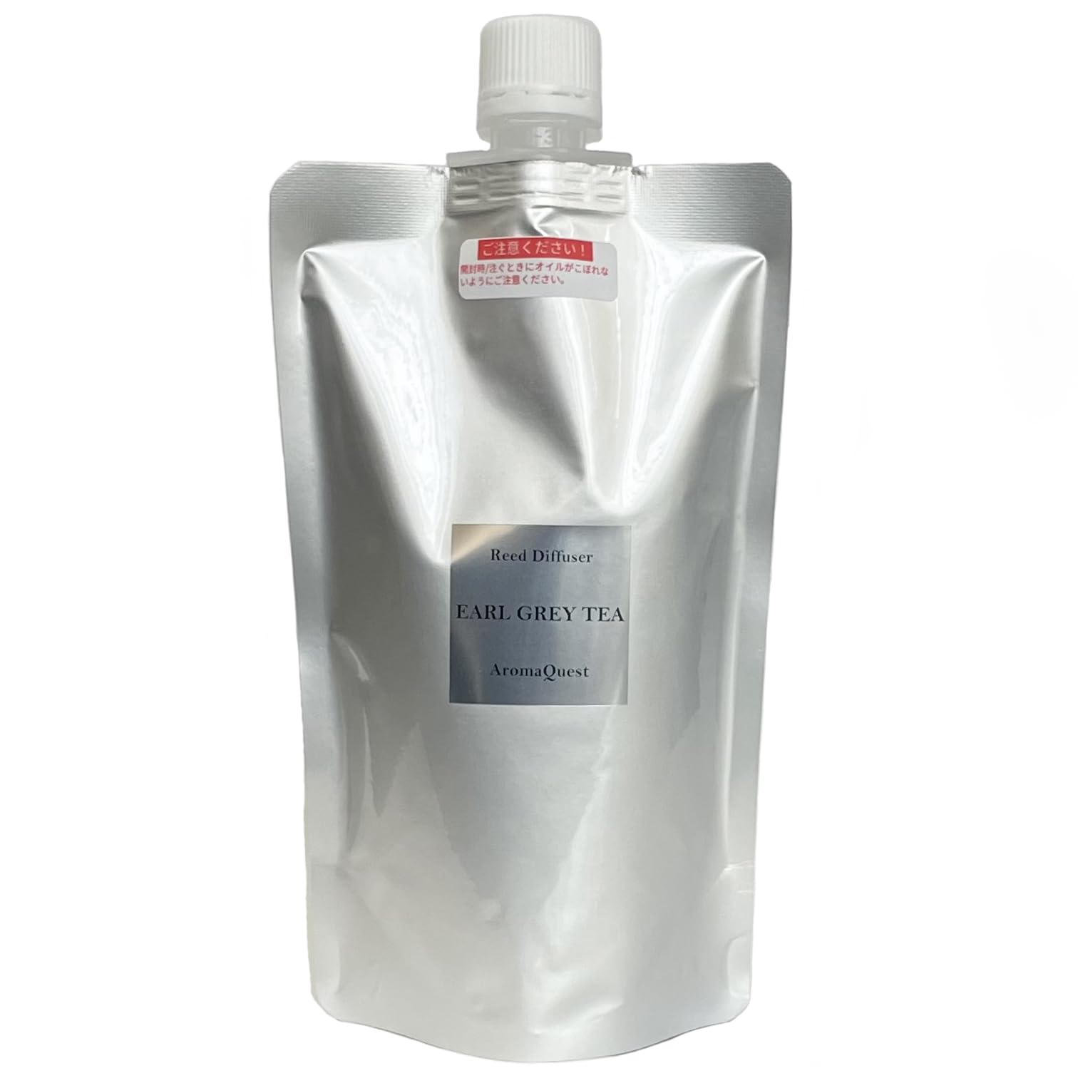 

Aroma Quest Reed Diffuser Earl Gray Tea Scent 280 мл Сменный блок Aroma Diffuser Ароматизатор для комнаты Аромат черного чая EARL GRAY TEA Common Monotone/Silver