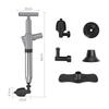 Toilet Plunger High Pressure Drain Dredge Clog Remover with 4 Plungers Sewer Pump for Bath