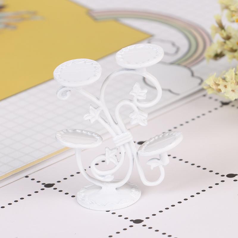 1/12 Dollhouse Miniature Food Groceries Supplies Fruit Stand Delicious Cakes Rack Kitchen Toys for Baby Kids