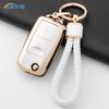 Soft Tpu Car Key Case Cover Shell Fob For Vw Volkswagen Polo Tiguan Passat B5 B6 B7 Golf 4 5 6 Mk6 Jetta Lavida Accessories Bag