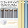 5/10Pcs Curtain Spacers EVA Foam Rollers 50/85mm White Curtain Shaper Uniform Spacing Rod Attachment Drapes Spacer for Home Office