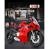 Large Size 1/9 Scale Ducatis Panigale V4S Alloy Racing Motorcycle Simulation Diecast Metal Street Motorcycle Model With Light Kid Gift