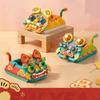 Tiger Head Shoes  Building Blocks  Coffee Shop  Store Architectures Model Assembly Toy Christmas Gift For Children