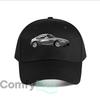 Collectible Die  Cast Silver Metallic Sports Car Baseball Cap Fashion Unisex Sunhat Womens Outdoor Sports Snapback Cap
