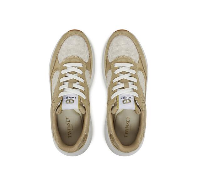 TWINSET Кроссовки 251TCP02E золотой