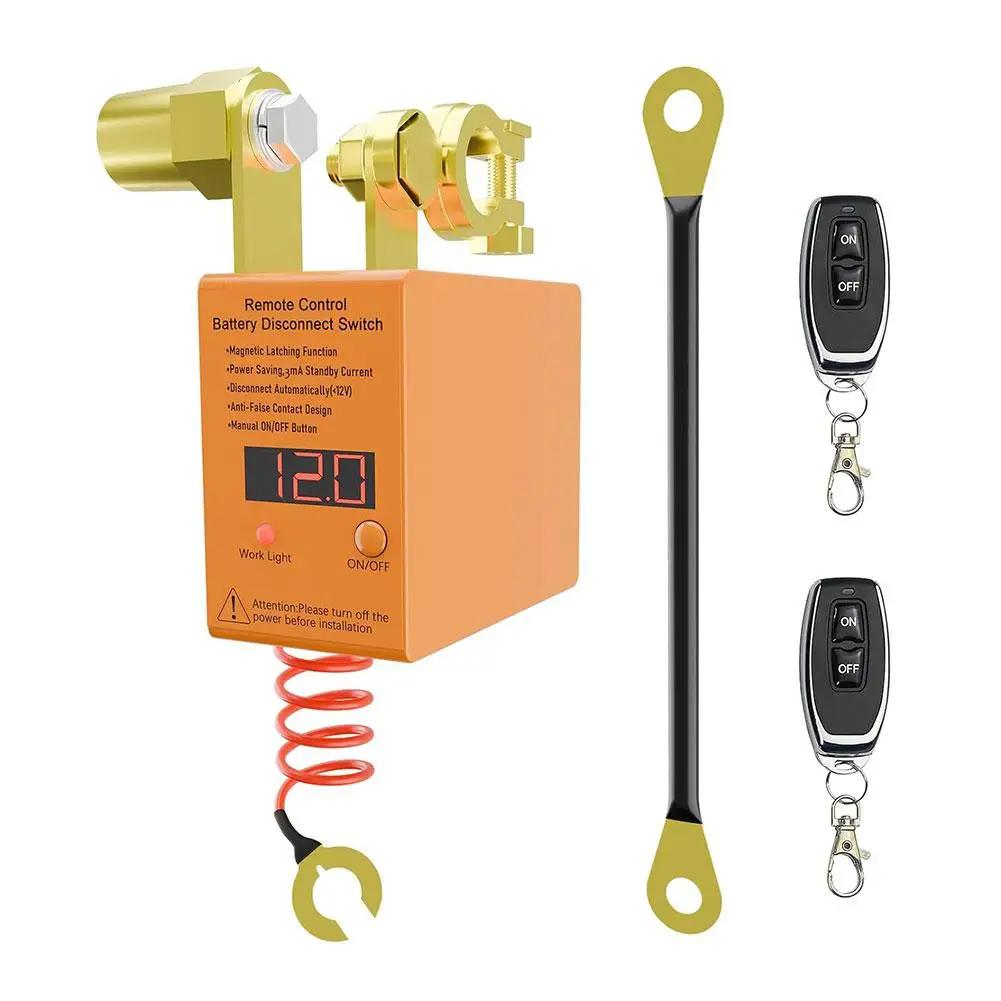 Car Battery Disconnect Switch Car Battery Disconnect Manual With Remote Battery Duty Breaker Circuit Master Auto Switch Hea O8t4