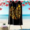 Wu-Tang Clan Print Beach Towel, Large Soft Quick Dry Towel for Beach Camping Swimming