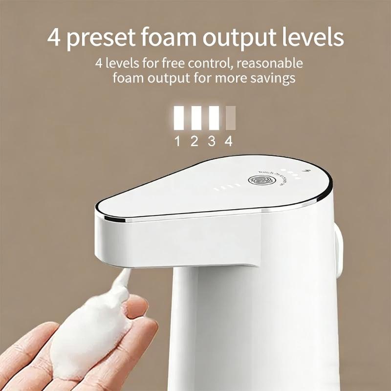 Automatic Soap Dispenser Featuring 4 Selectable Dispensing Selections And Rapid 0.25s motion Recognition For Bathroom Kitchen Office