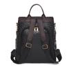 PU Women's Tassel Backpack Lightweight Schoolbag Anti-theft Travel Backpack