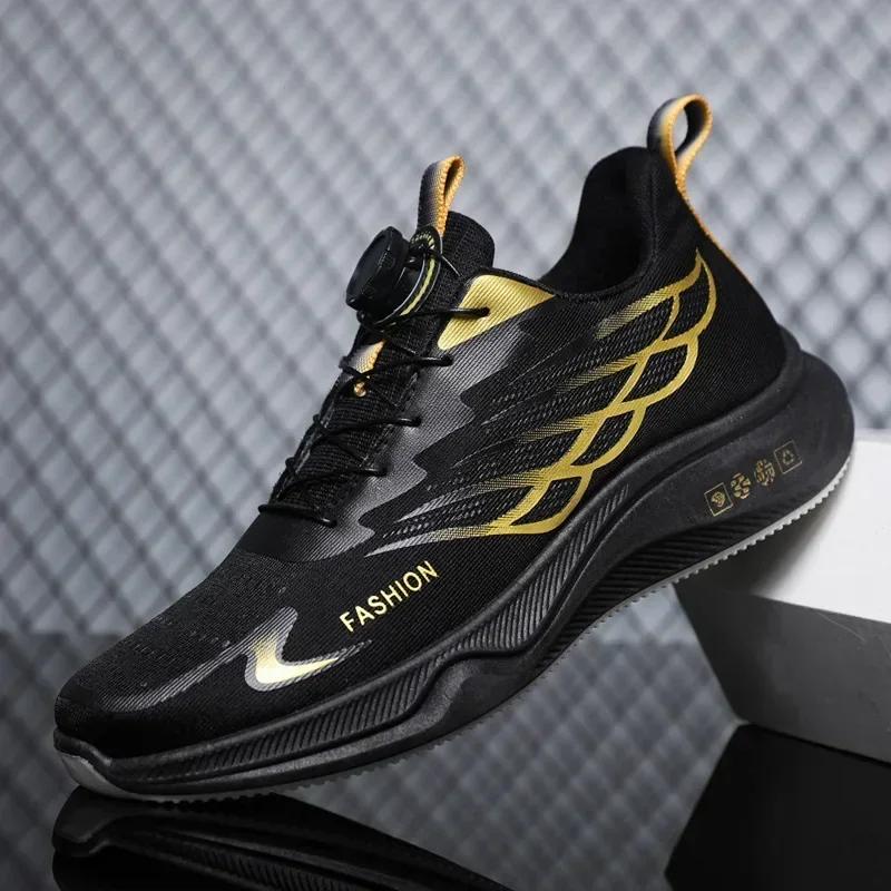 Stylish Men's Sneakers Quality Mens Casual Shoes Comfortable Wear-resistant Shrink Laces Male Running Shoes Zapatos Para Hombres