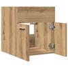 Vidaxl Waschbeckenunterschrank, Artisan-Eiche, 41x38,5x46 cm