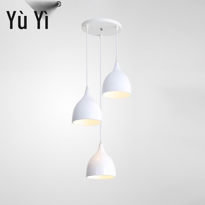 Modern Minimalist LED Pendant Light Cool White 7W