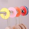 5Pcs Organizing Hangers Clothing Rack Size Dividers DIY Craft Round Garment Labels Wardrobe Separator Plastic