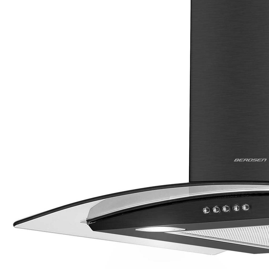 Berdsen Bt-201 60 Cm Chimney Cooker Hood