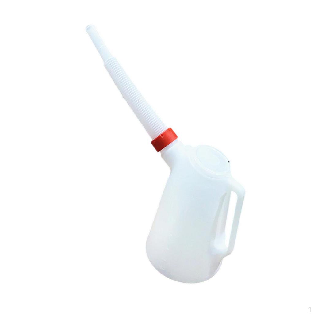 Automotive Oil Dispenser Jug with Measuring Scale And Spout for Vehicles