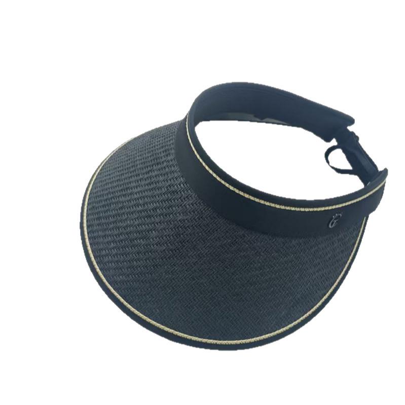 Women's UV Protection Straw Sun Hat with Face Shield, Korean Style, Wide Brim