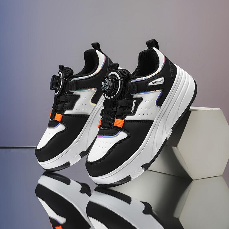 Scarpe Pattini a Rotelle Bambini Bambine Pattini a Rotelle a Quattro Ruote