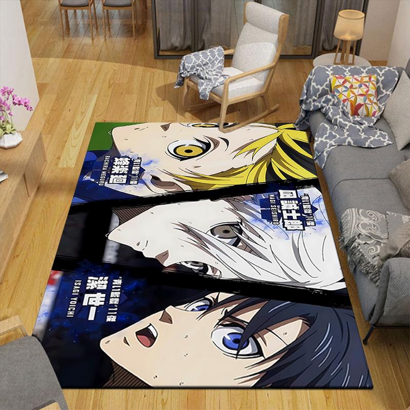 1Pc Anime Characters Series Rug, Office Carpet Indoor Outdoor Doormat, Non-Slip, Comfortable, Living, Christmas Halloween,  Xmas Gift S1197