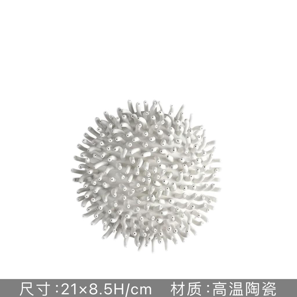 Ceramic Square White Flower Painting Creative Living Room Decoration Ceramic Petal Painting Interior Decoration Background Wall